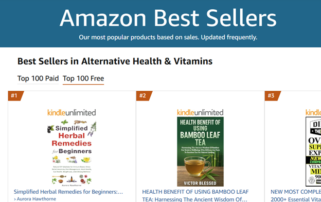 BSR #1 Alernative Health & Vitamins