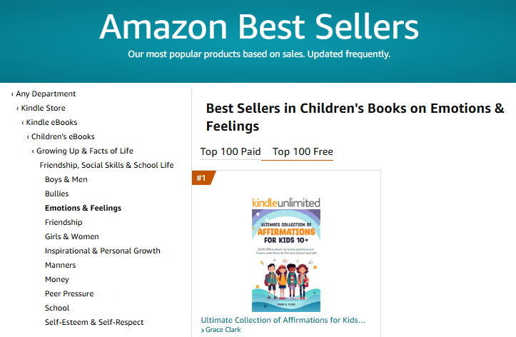 BSR #1 in Children's Books on Emotions & Feelings