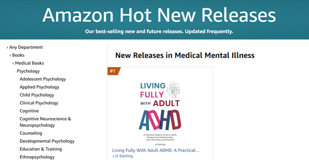 BSR #1 in Medical Mental Illnesss