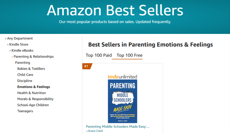 BSR #1 in Parenting Emotions & Feelings