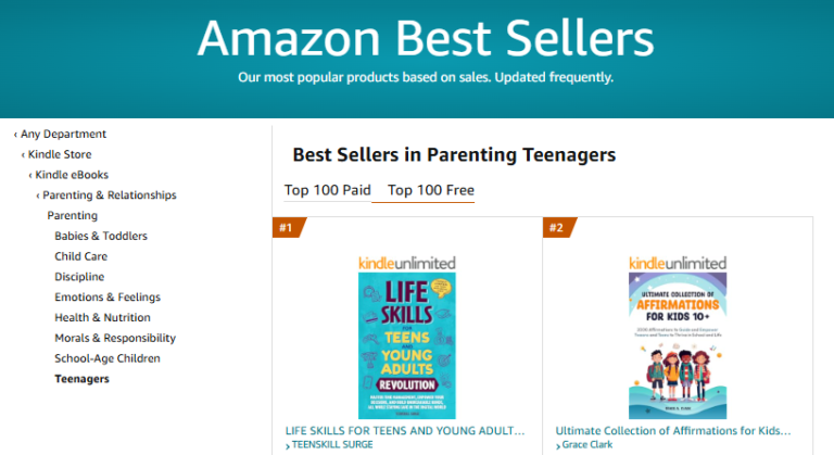 BSR #2 in Parenting Teenagers_Affirmations